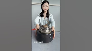 Pneumatic chuck clamps coils for gluing and shaping CNC lathe rotary chuck #chuck #collet #cnc