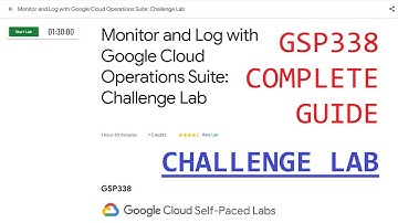 Monitor and Log with Google Cloud Operations Suite: Challenge Lab [GSP338]