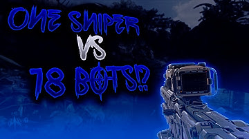 Black Ops 3 - 1 Sniper VS 18 Bots! - 