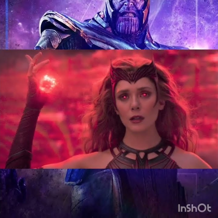 scarlet witch VS thanos YouTube