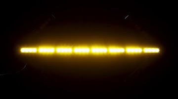 Dart® LED Traffic Advisor Arrow Light Bar Flash Patterns