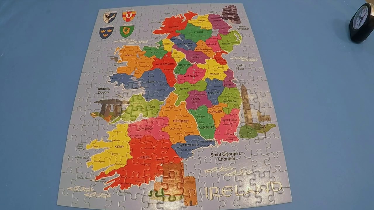 Ireland, Milton Bradley Puzzles