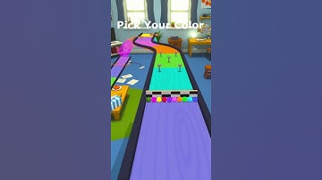 Quick, Pick A Color! Short Marble Race! #short