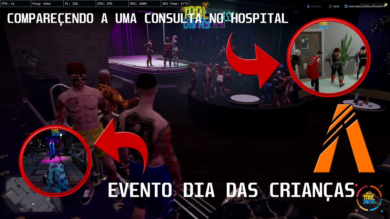 GTA V RP [MALDIVAS CITY] MOMENTOS LOUCURA NOS EVENTOS - YouTube
