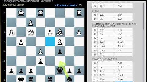 IM Andrew Martain Scandinavian 3 Qd8 Game 12