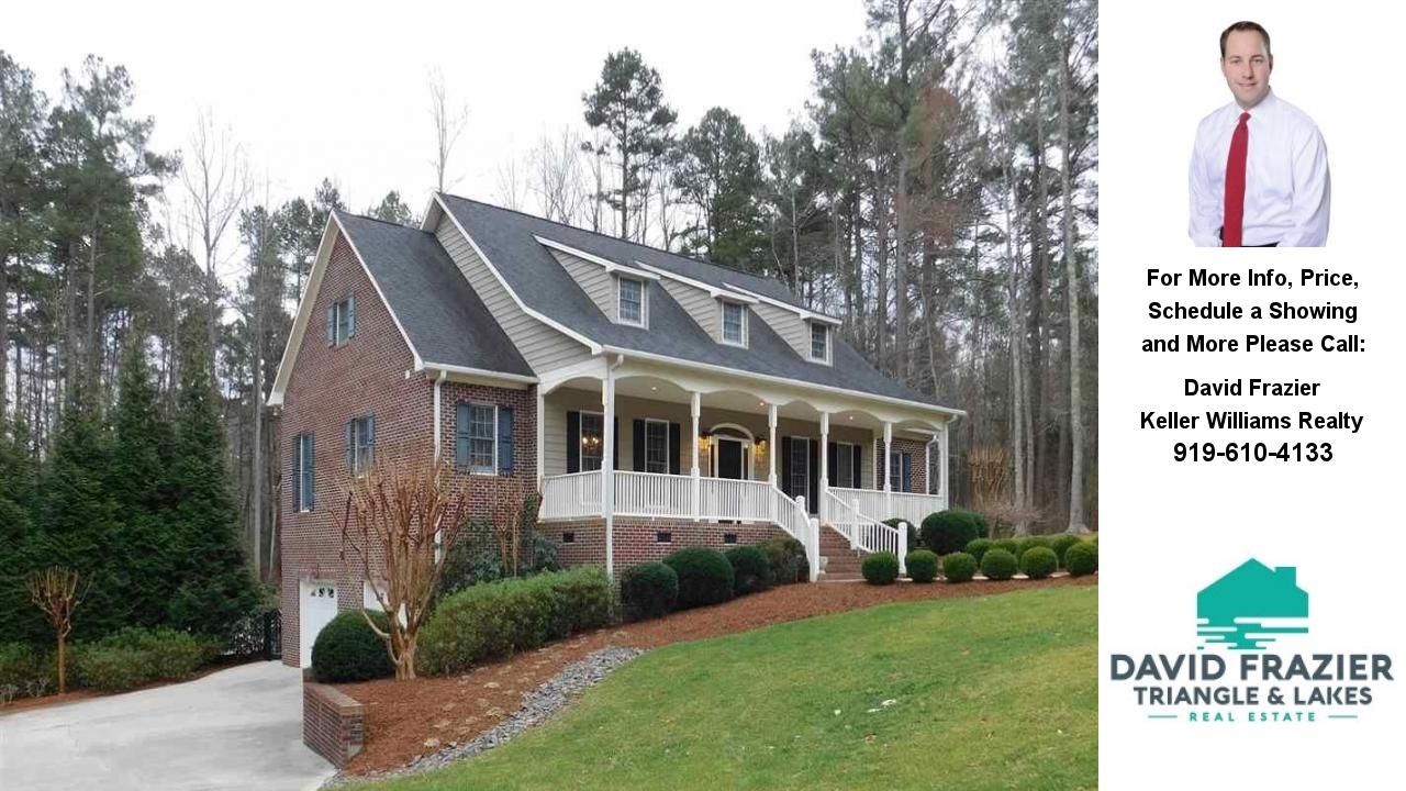 239 Saddletree Road, Oxford, NC Presented by David Frazier. YouTube