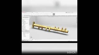 #solidworks- Camshaft basic Sketch..!!