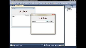 شرح List Box في الفيجوال بيسك - استخداماته وكيفية التعامل معه باستخدام vb.net