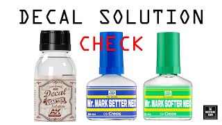 DECAL SOLUTION Check: Mr. Mark Setter & Softer & AK Decal Adapter Solution screenshot 2