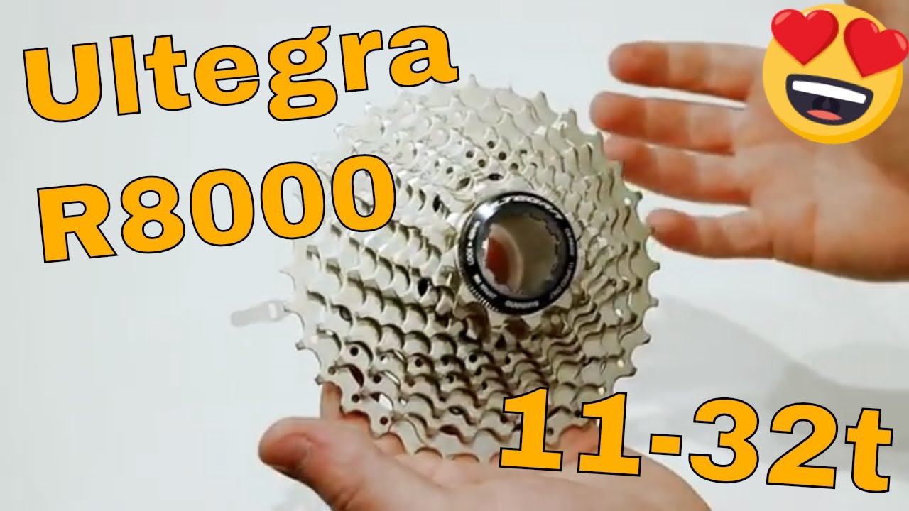 The NEW Shimano Ultegra R8000 11-32t Cassette - Close Look - Plus Weight