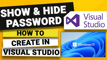 C# How to make Icon Show/Hide Password | #matribiana
