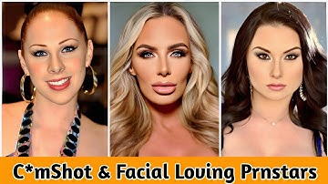 Dirtiest, Nastiest C*mShot & Facials Loving Prnstars 🧡