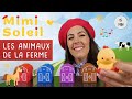 Les animaux de la ferme avec mimi soleil  chansons  vidos ducatives pour enfants de maternelle