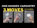 3 SIMPLE One-Handed Moves | Cardistry Tutorial Bundle