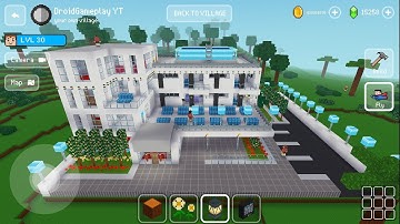 Modern Mansion Part 2 Furnishings - Block craft 3d: Building Game