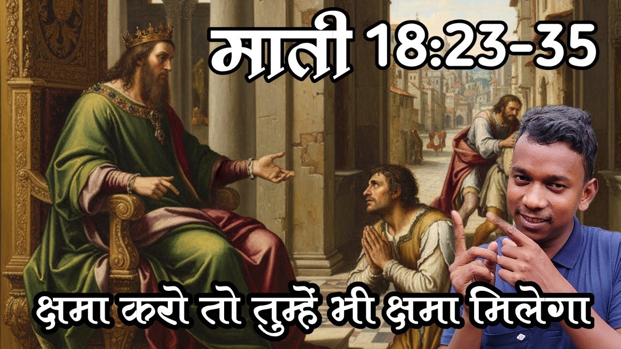 क्षमा करो तो तुम्हें भी क्षमा मिलेगा मती 18:23-35