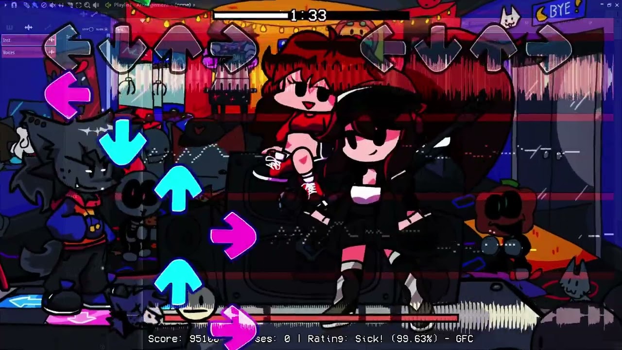 Nyaw - Tactie cover + FLP | FNF Arcade Showdown Psych 1.0.4 | ft‬