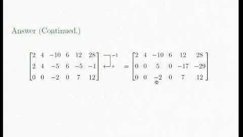 Lecture Slides -- 08 -- Matrices and Linear System Solving