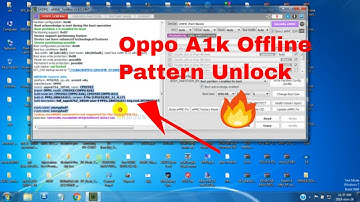 Oppo A1k CPH1923 Passcode, Pattern lock, FRP Remove Without flashing By UFi Box