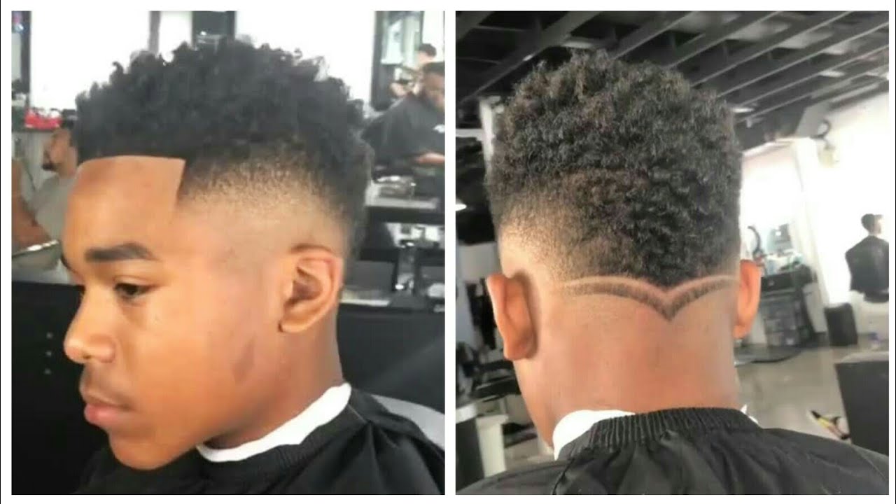 V Shaped Mohawk Compilation Cut By Zay The Barber Afro