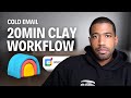 Steal This EASY Clay Workflow to Get 10-20 Deals Per Month For Recruitment Agencies (Cold Email)