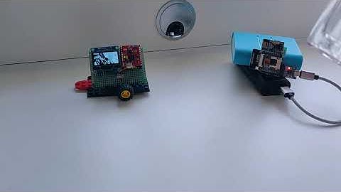 Microcontroller powered binary video streaming at 27fps with Floyd-Steinberg dithering filter
