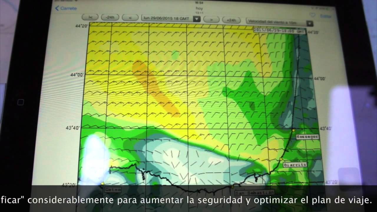 Sailmeteosim, navegación PER y predicción meteorológica | Escuela Náutica de Navarra