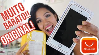 Comprei* um IPHONE ORIGINAL DO ALIEXPRESS-  REALIZEI MEU SONHO- Março/2019