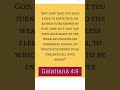 GALATIANS 4 : 9. #biblestudy #love #bibleverse