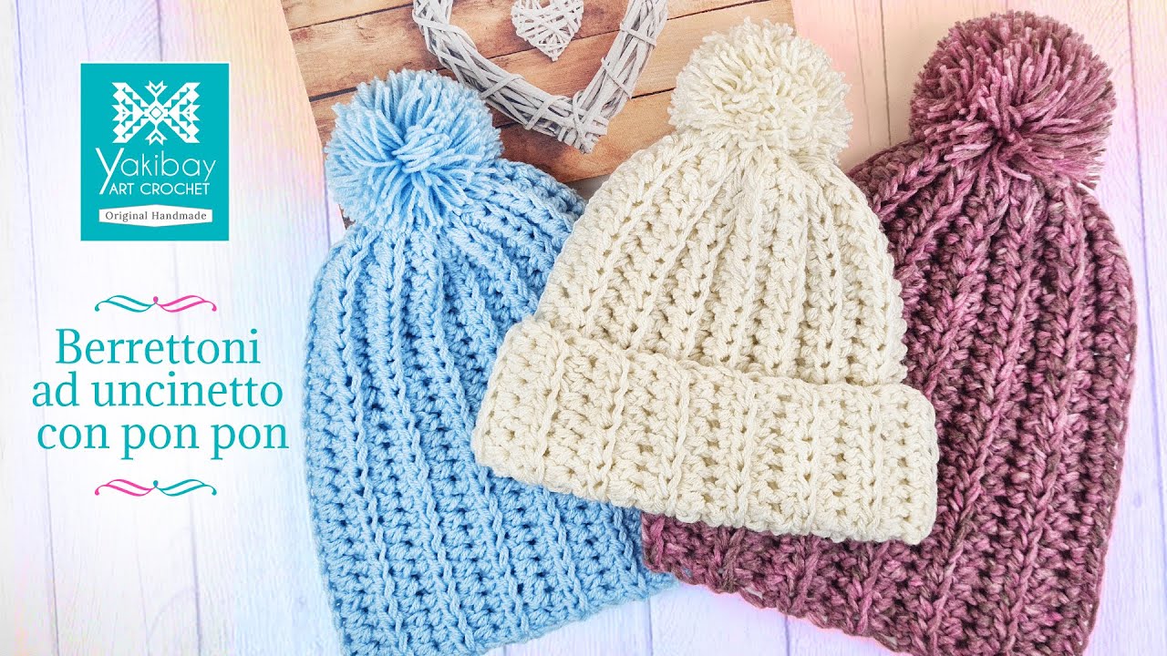 berretti uncinetto