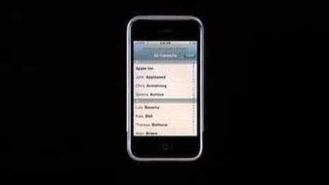 iPhone Finger Tip 3 - Create Your Favourites