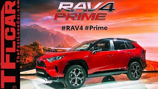 The 2021 Toyota RAV4 Prime Has Over 300 Horsepower AND Gets 90 MPGe!