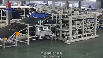 Richpeace Three Layers Single Head Quilting Machine