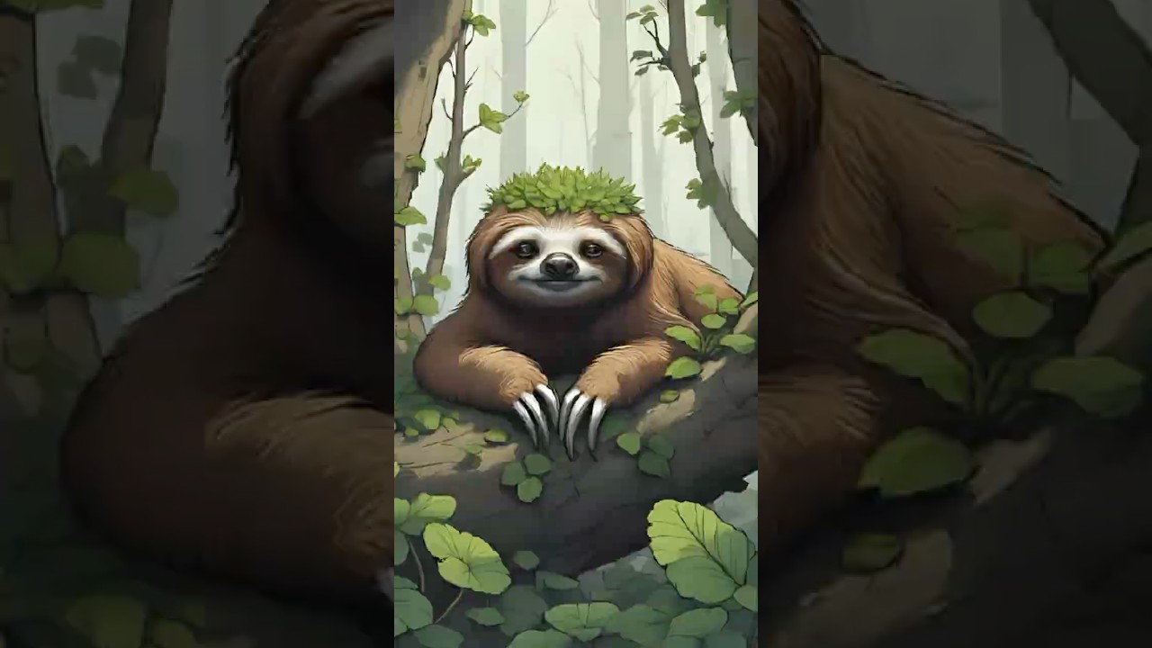 Sloth’s Green Camouflage!!  