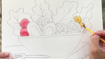 pic Salad Drawing Easy For Kids download how to draw salad mp3 free and mp4