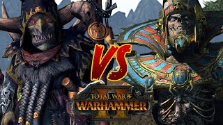 SOFT & HARD Counters - Greenskins vs Tomb Kings // Total War: WARHAMMER II Multiplayer screenshot 4