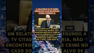🚨 Relatório da PF sobre jornalista alvo de Moraes chama atenção 👀