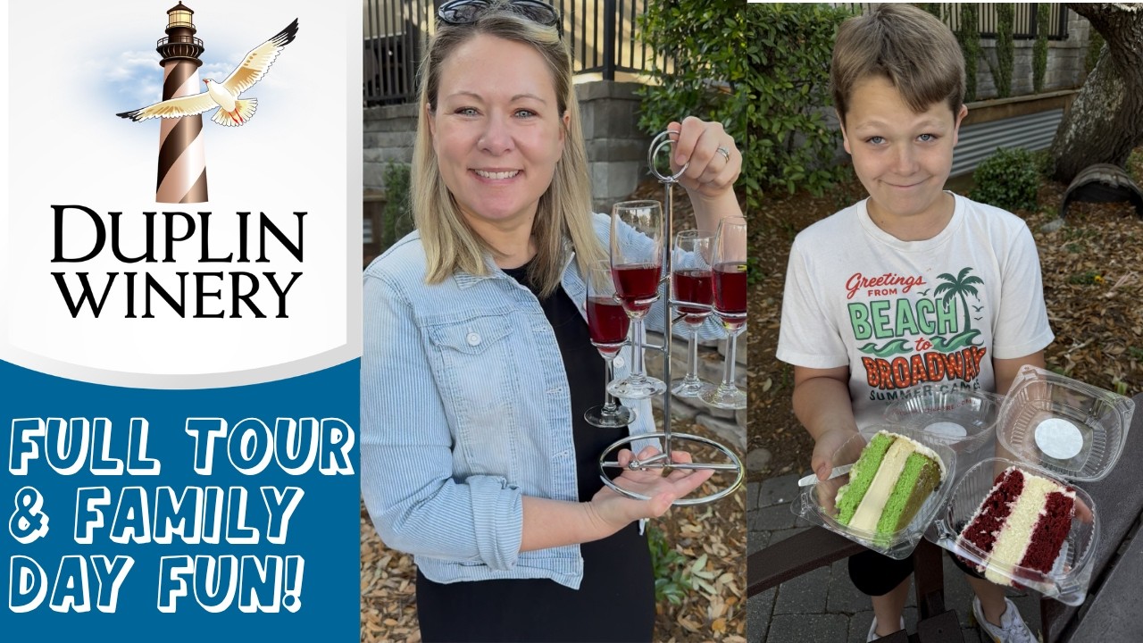 Duplin Winery North Myrtle Beach Full Tour I Muscadine Wine Tasting & Family Fun!