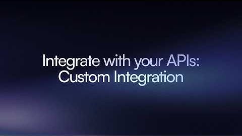 Your Workflow, Your Rules: Custom API Integrations