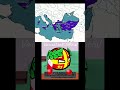 Speedrun: Byzantium seizes territories instead of the Roman Empire #countryballs #миркантрибола #cbw