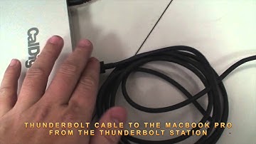 CalDigit Thunderbolt Station & Apple Cinema Display