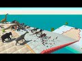Giant stairs tournament  animal revolt battle simulator