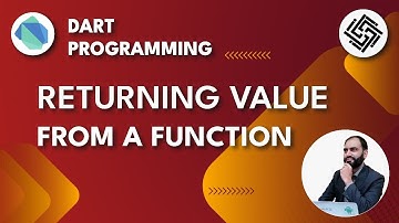 56. Dart Programming Language | Returning value from a function in Dart | Urdu/Hindi
