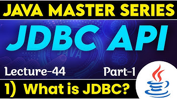 #44 Java JDBC API Part-1 | What is JDBC in Java? | JDBC Introduction Basics Explained | Tpoint Tech