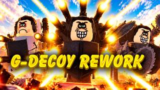 💥 G-MAN REWORK IS FINALLY HERE! Insane Animations & Secret Moves! | Strange Bathtub War 🏆
