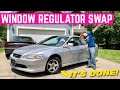 CHANGING The Window Regulator On My Honda Accord EX COUPE For $36