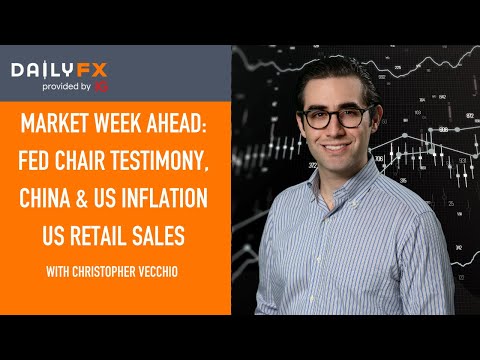 Markets Week Ahead: Fed Chair Testimony; China & US Inflation; US Retail Sales & More
