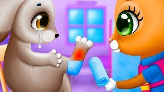 ДОКТОР КИД #5 Спасаю зайку, котиков и других животных в прикольной игре для детей #пурумчата ДОКТОР КИД #5 Спасаю зайку, котиков и других животных в прикольной игре для детей #пурумчата