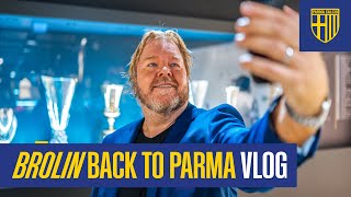 Tomas Brolin visits Parma Calcio’s Mutti Training Center 💛💙