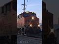 BNSF local 664 at twilight in Ottumwa, IA #bnsf #freighttrain #ottumwa #es44c4
